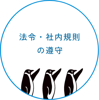 法令・社内規則の遵守