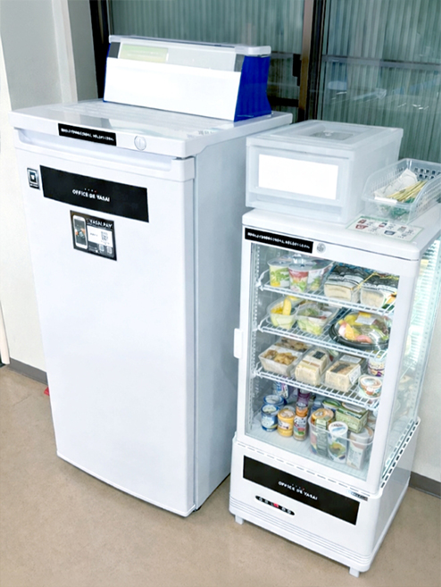社内食堂の様子