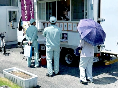 社長のおごり！かき氷の様子