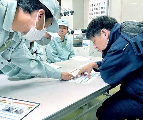 5Sカイゼン活動発表会の様子