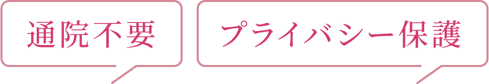 通院不要　プライバシー保護